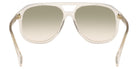 Moncler ME6028F Fluxe 30032C 60 - Shiny Transparent Off White / Gradient Green Gray #id:me6028f30032c_s:102115