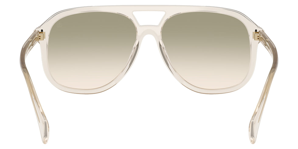 Moncler ME6028F Fluxe 30032C 60 - Shiny Transparent Off White / Gradient Green Gray #id:me6028f30032c_s:102115