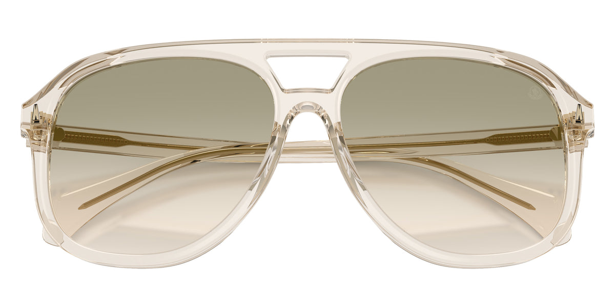 Moncler ME6028F Fluxe 30032C 60 - Shiny Transparent Off White / Gradient Green Gray #id:me6028f30032c_s:102120