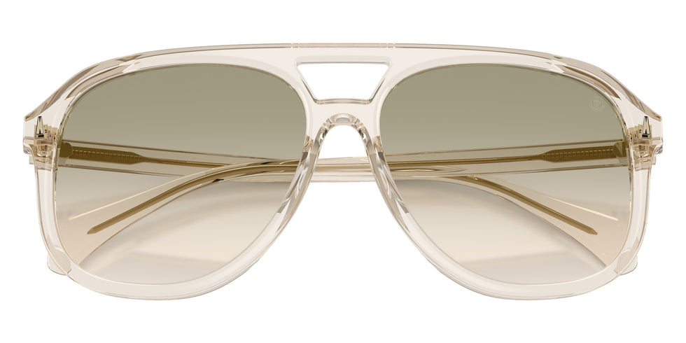 Moncler ME6028F Fluxe 30032C 60 - Shiny Transparent Off White / Gradient Green Gray #id:me6028f30032c_s:102120