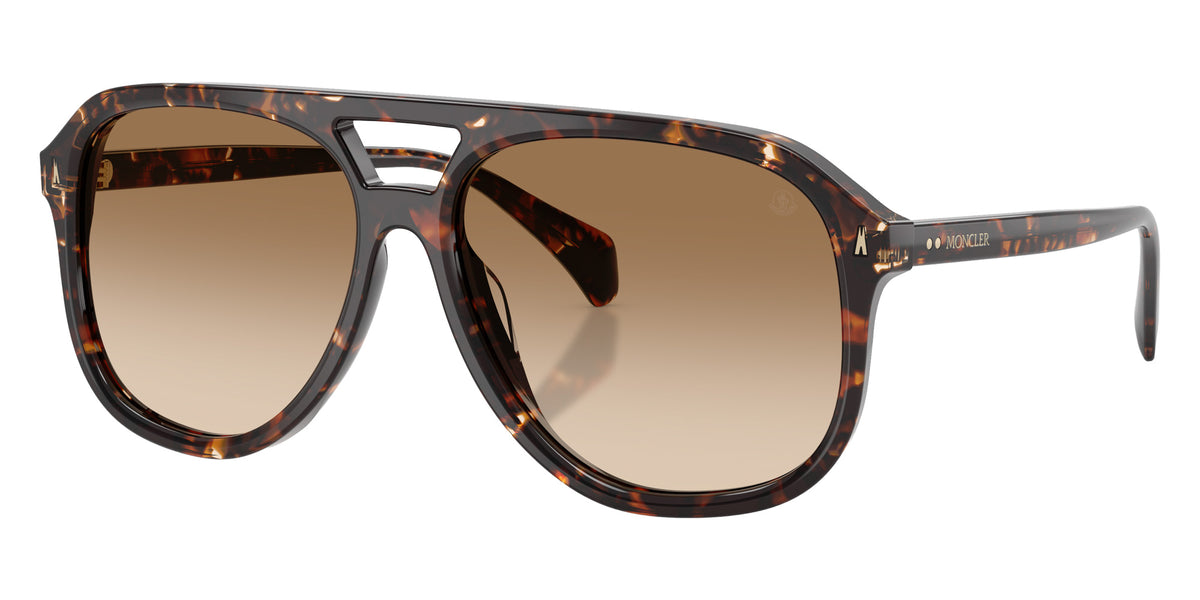 Moncler ME6028F Fluxe 304889 60 - Shiny Butter Havana / Gradient Brown #id:me6028f304889_s:104105