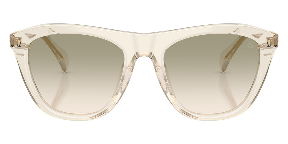 Moncler ME6029 Karrenia 30032C 53 - Shiny Transparent Off White / Gradient Green Gray #id:me602930032c_s:102100
