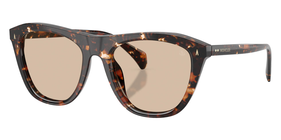 Moncler ME6029 Karrenia 304893 53 - Shiny Butter Havana / Solid Light Brown #id:me6029304893_s:106105