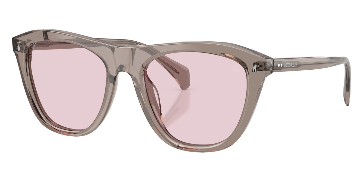 Moncler ME6029 Karrenia 3050P5 53 - Shiny Transparent Dark Gray / Photocromatic Pink to Dark Pink #id:me60293050p5_s:108115