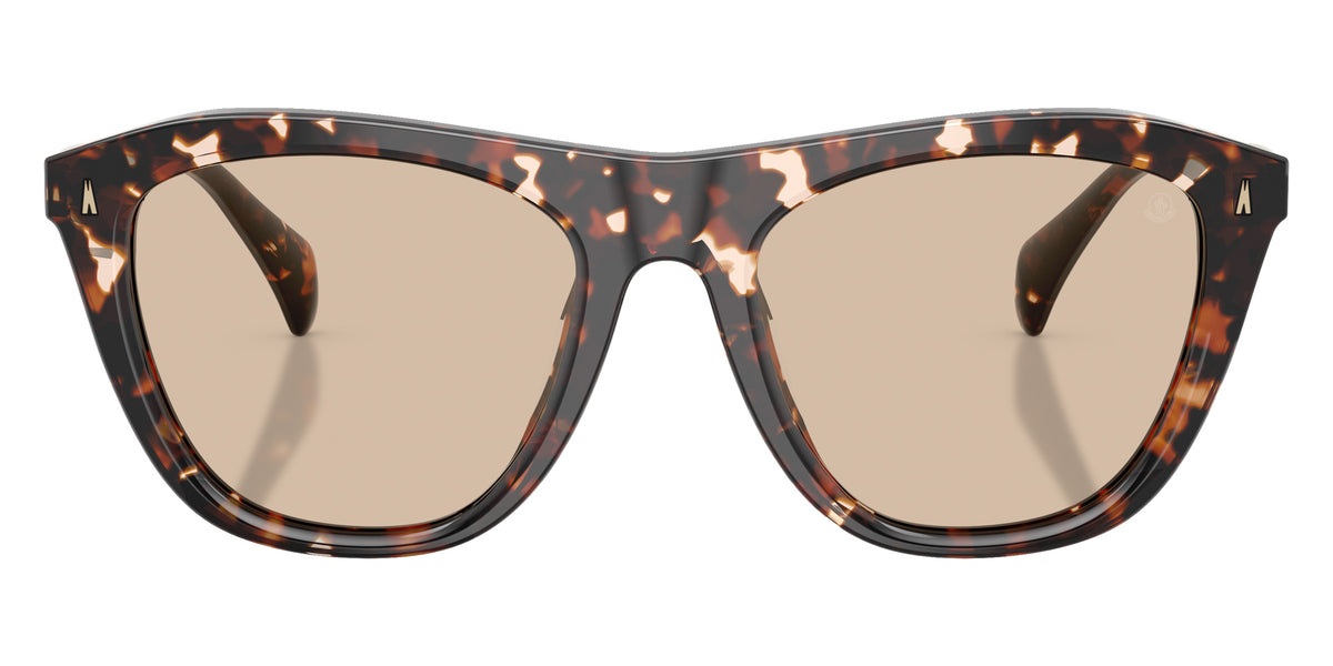 Moncler ME6029F Karrenia 304893 52 - Shiny Butter Havana / Solid Light Brown #id:me6029f304893_s:104100