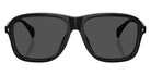 Moncler ME6030 Refrax 300187 58 - Shiny Black / Solid Dark Gray #id:me6030300187_s:100100