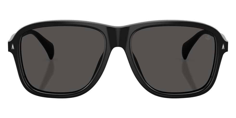 Moncler ME6030 Refrax 300187 58 - Shiny Black / Solid Dark Gray #id:me6030300187_s:100100
