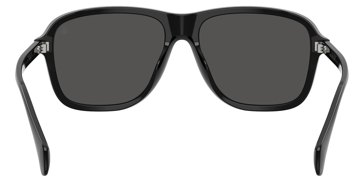 Moncler ME6030 Refrax 300187 58 - Shiny Black / Solid Dark Gray #id:me6030300187_s:100115