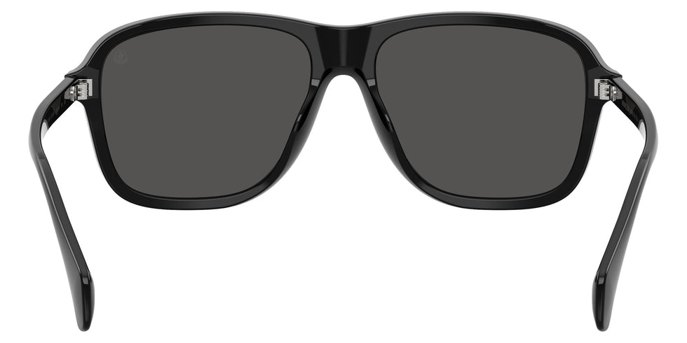 Moncler ME6030 Refrax 300187 58 - Shiny Black / Solid Dark Gray #id:me6030300187_s:100115
