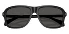 Moncler ME6030 Refrax 300187 58 - Shiny Black / Solid Dark Gray #id:me6030300187_s:100120