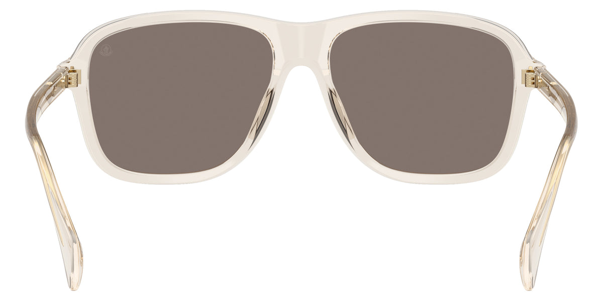 Moncler ME6030 Refrax 30035A 58 - Shiny Transparent Off White / Light Brown Mirrored Gold #id:me603030035a_s:102115