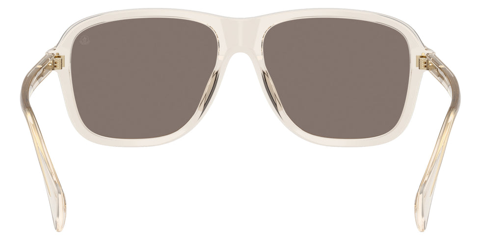 Moncler ME6030 Refrax 30035A 58 - Shiny Transparent Off White / Light Brown Mirrored Gold #id:me603030035a_s:102115