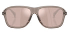 Moncler ME6030 Refrax 3009/5 58 - Shiny Transparent Gray / Mirrored Pink #id:me603030095_s:104100