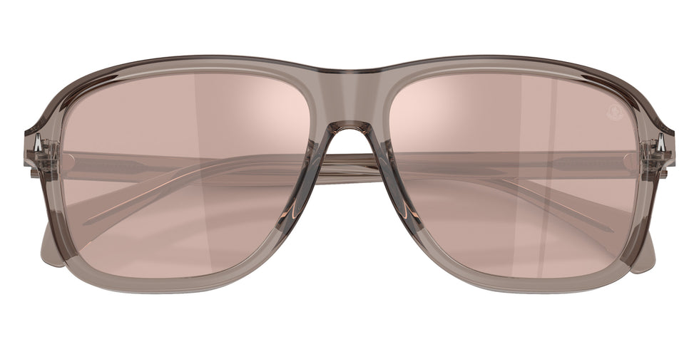 Moncler ME6030 Refrax 3009/5 58 - Shiny Transparent Gray / Mirrored Pink #id:me603030095_s:104120