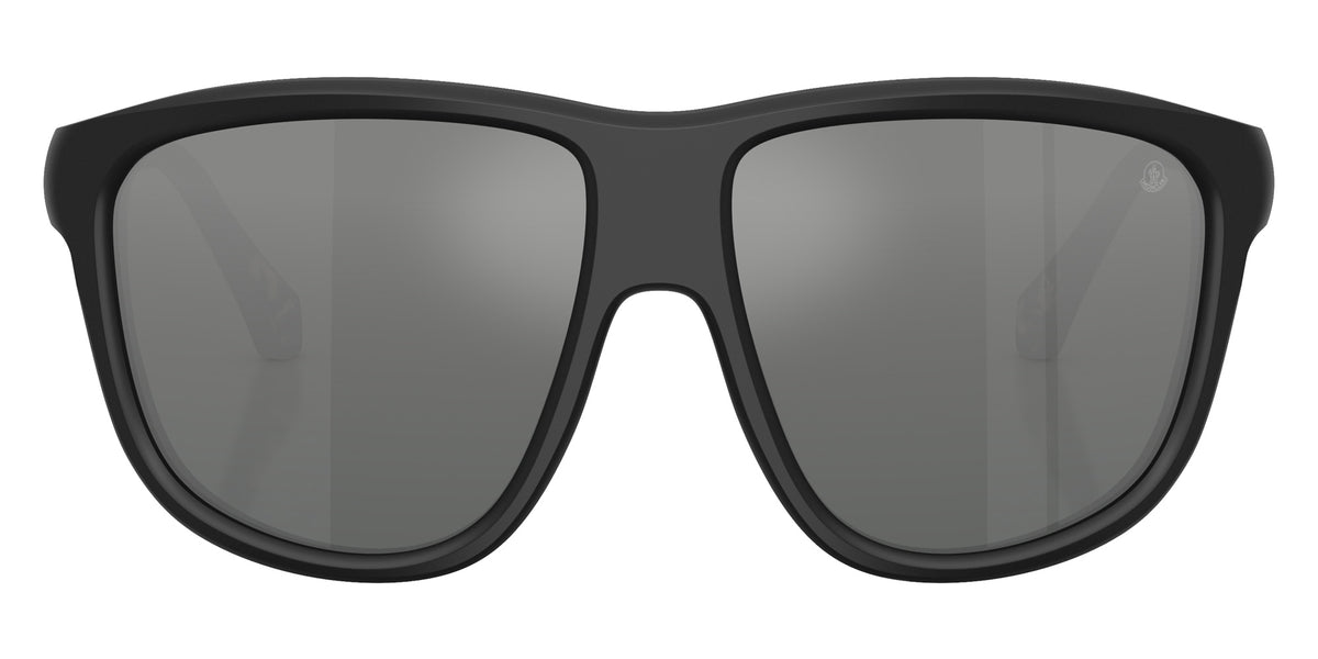Moncler ME6032U 300188 60 - Matte Black / Gray Mirrored Silver Gradient #id:me6032u300188_s:100100