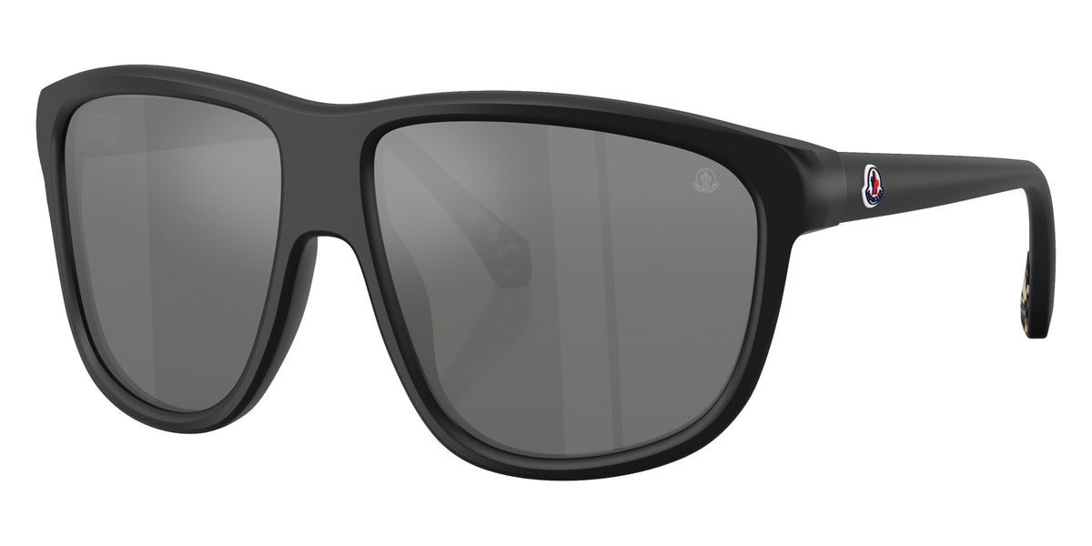 Moncler ME6032U 300188 60 - Matte Black / Gray Mirrored Silver Gradient #id:me6032u300188_s:100105