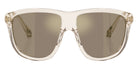 Moncler ME6032U 30032C 60 - Shiny Transparent Off White / Light Brown Mirrored Gold #id:me6032u30032c_s:102100