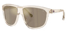 Moncler ME6032U 30032C 60 - Shiny Transparent Off White / Light Brown Mirrored Gold #id:me6032u30032c_s:102105