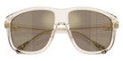 Moncler ME6032U 30032C 60 - Shiny Transparent Off White / Light Brown Mirrored Gold #id:me6032u30032c_s:102120