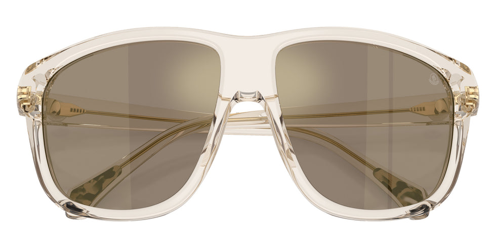 Moncler ME6032U 30032C 60 - Shiny Transparent Off White / Light Brown Mirrored Gold #id:me6032u30032c_s:102120