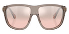 Moncler ME6032U 30097E 60 - Shiny Transparent Gray / Gradient Mirrored Pink #id:me6032u30097e_s:104100
