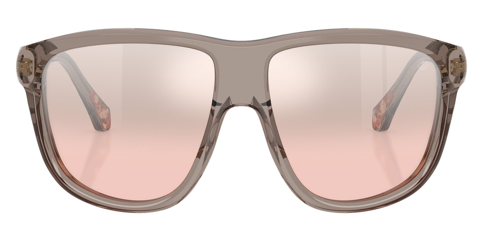 Moncler ME6032U 30097E 60 - Shiny Transparent Gray / Gradient Mirrored Pink #id:me6032u30097e_s:104100