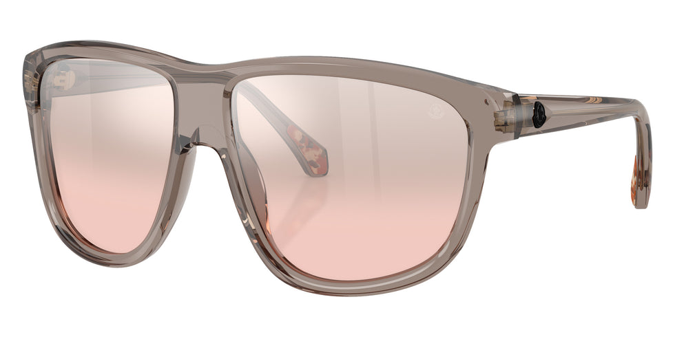 Moncler ME6032U 30097E 60 - Shiny Transparent Gray / Gradient Mirrored Pink #id:me6032u30097e_s:104105