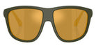 Moncler ME6032U 30525A 60 - Shiny Army Green / Brown Mirrored Gold #id:me6032u30525a_s:108100