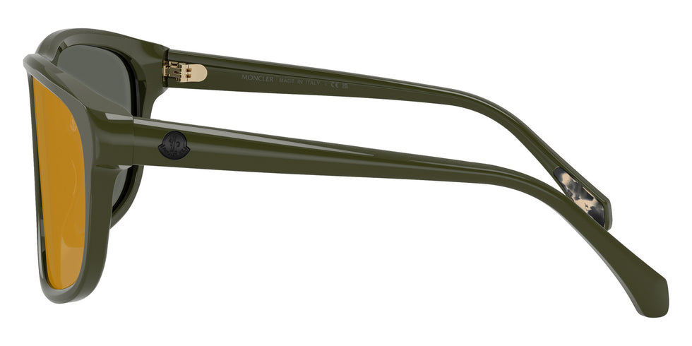 Moncler ME6032U 30525A 60 - Shiny Army Green / Brown Mirrored Gold #id:me6032u30525a_s:108110