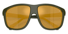Moncler ME6032U 30525A 60 - Shiny Army Green / Brown Mirrored Gold #id:me6032u30525a_s:108120