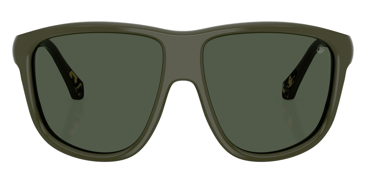 Moncler ME6032U 30529A 60 - Shiny Army Green / Polarized Dark Green #id:me6032u30529a_s:110100