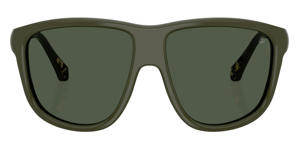 Moncler ME6032U 30529A 60 - Shiny Army Green / Polarized Dark Green #id:me6032u30529a_s:110100