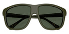 Moncler ME6032U 30529A 60 - Shiny Army Green / Polarized Dark Green #id:me6032u30529a_s:110120