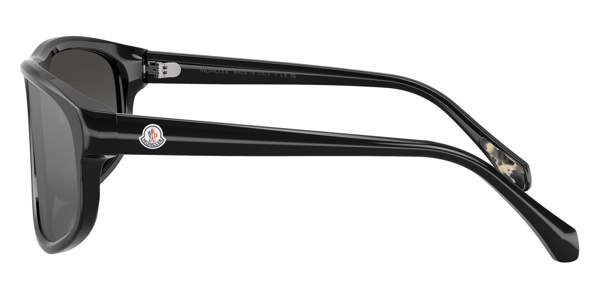 Moncler ME6033U ICEBORNE 300188 62 - Shiny Black / Gray Mirrored Silver Gradient #id:me6033u300188_s:100110
