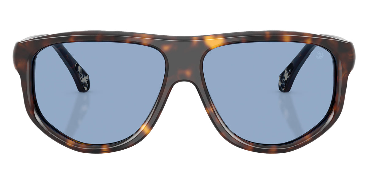 Moncler ME6033U ICEBORNE 300280 62 - Shiny Havana / Solid Blue #id:me6033u300280_s:102100