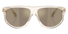 Moncler ME6033U ICEBORNE 30032C 62 - Shiny Transparent Off White / Light Brown Mirrored Gold #id:me6033u30032c_s:104100