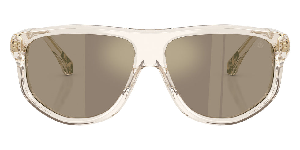 Moncler ME6033U ICEBORNE 30032C 62 - Shiny Transparent Off White / Light Brown Mirrored Gold #id:me6033u30032c_s:104100