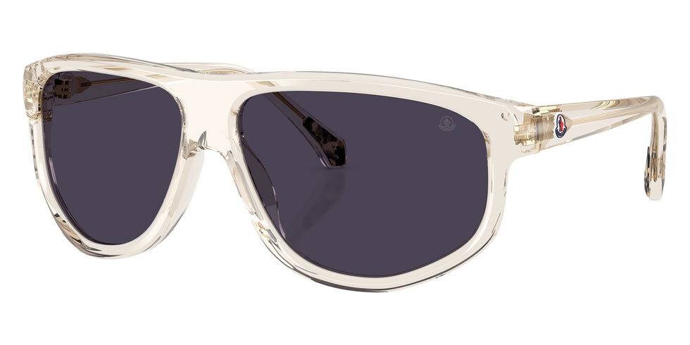 Moncler ME6033U ICEBORNE 3003M3 62 - Shiny Transparent Off White / Photochromic Gray to Dark Gray #id:me6033u3003m3_s:106110