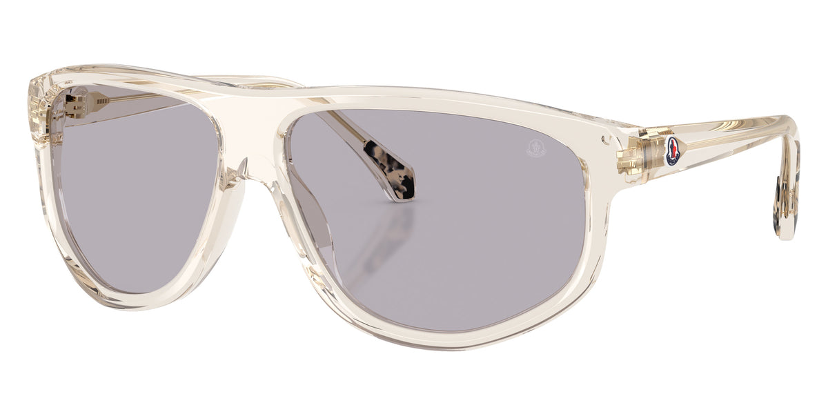 Moncler ME6033U ICEBORNE 3003M3 62 - Shiny Transparent Off White / Photochromic Gray to Dark Gray #id:me6033u3003m3_s:106115