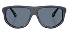 Moncler ME6033U ICEBORNE 30202V 62 - Shiny Dark Blue / Polarized Blue #id:me6033u30202v_s:108100