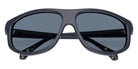 Moncler ME6033U ICEBORNE 30202V 62 - Shiny Dark Blue / Polarized Blue #id:me6033u30202v_s:108120