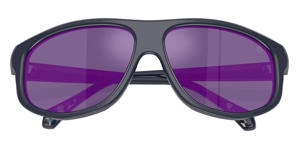 Moncler ME6033U ICEBORNE 30204V 62 - Shiny Solid Blue / Dark Gray Mirrored Violet #id:me6033u30204v_s:110120