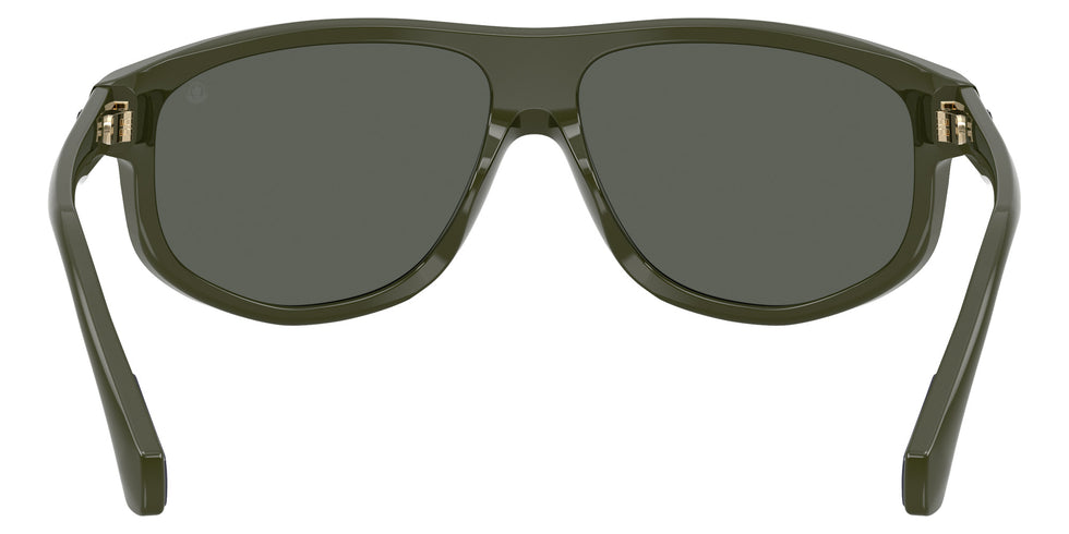 Moncler ME6033U ICEBORNE 30525A 62 - Shiny Army Green / Brown Mirrored Gold #id:me6033u30525a_s:112115
