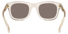 Moncler ME6034 Noirr 30035A 51 - Shiny Transparent Off White / Light Brown Mirrored Gold #id:me603430035a_s:100115