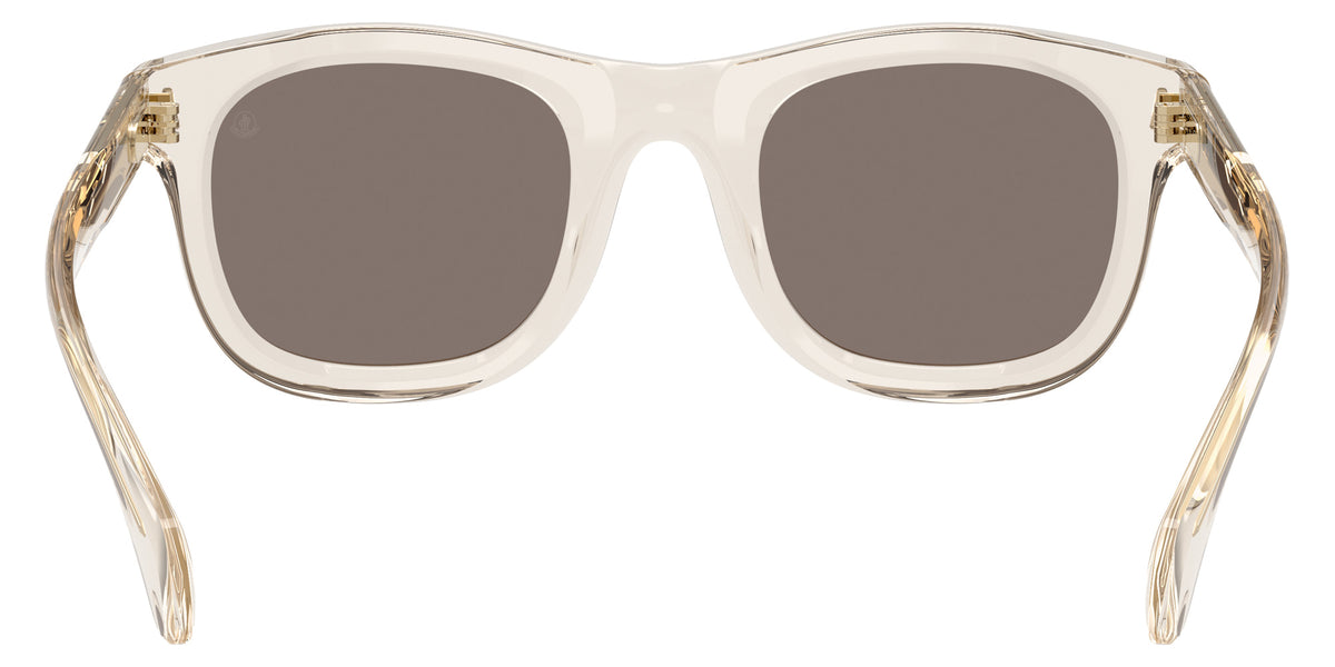 Moncler ME6034 Noirr 30035A 51 - Shiny Transparent Off White / Light Brown Mirrored Gold #id:me603430035a_s:100115