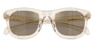 Moncler ME6034 Noirr 30035A 51 - Shiny Transparent Off White / Light Brown Mirrored Gold #id:me603430035a_s:100120