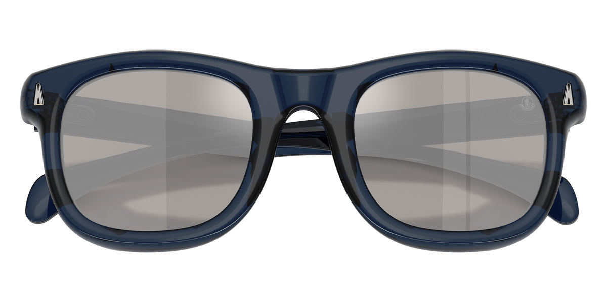 Moncler ME6034 Noirr 30206G 51 - Shiny Transparent Dark Blue / Mirrored Silver #id:me603430206g_s:102120