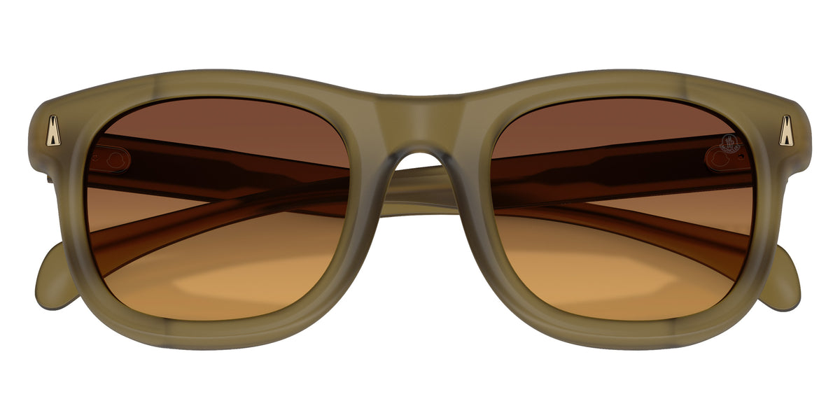 Moncler ME6034 Noirr 3049R8 51 - Matte Olive Green / Gradient Mustard #id:me60343049r8_s:106120
