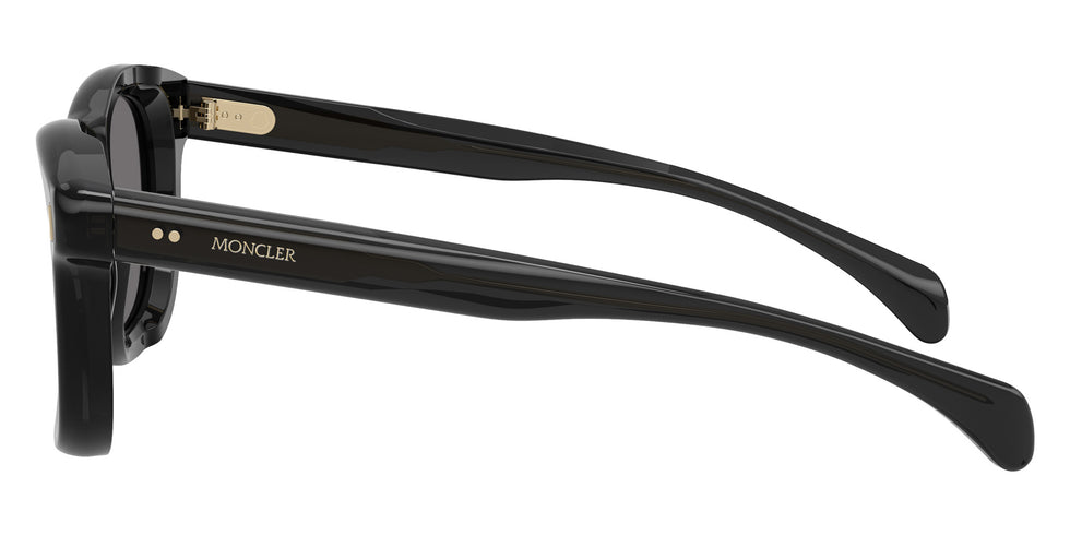 Moncler ME6034 Noirr 305081 51 - Shiny Transparent Dark Gray / Polarized Dark Gray #id:me6034305081_s:108110