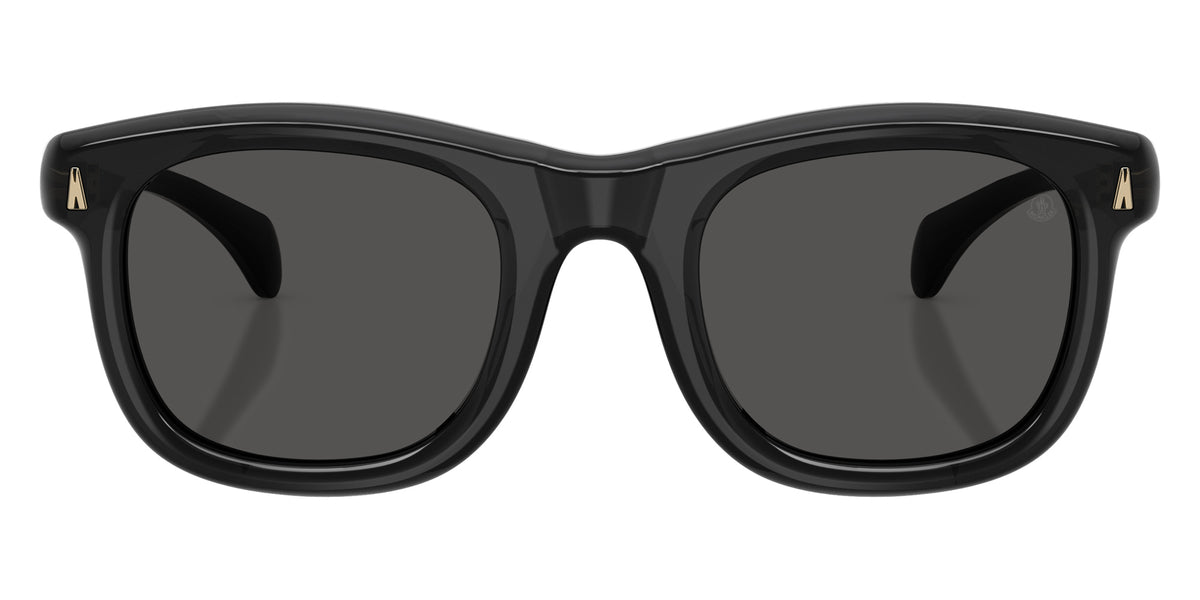 Moncler ME6034 Noirr 305087 51 - Shiny Transparent Dark Gray / Solid Dark Gray #id:me6034305087_s:110100